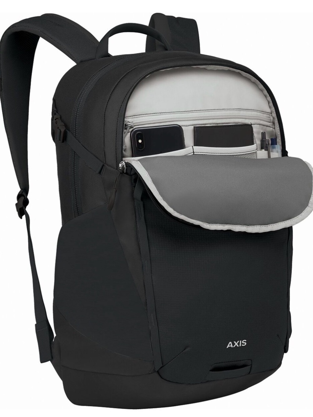 OSPREY Axis Backpack in Black - Picture 2 of 3